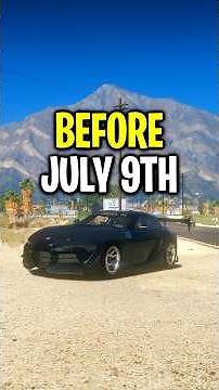 Do these things BEFORE July 9th in GTA Online!😱