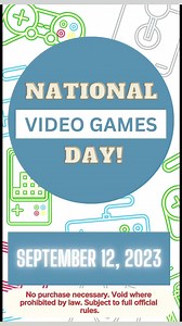 It's National Video Games Day and POINTS REWARDS PLUS is helping us to win BIG! How does up to 5,000 Bonus Rewards Points sound? Play the Joystick Jumper game then spin the wheel to earn Bonus Rewards Points. Make sure to let me know in the comments how many you won! ALSO, enter the Kroger Gift Card Giveaway on the blog. Winning all around!! NO PURCHASE NECESSARY TO PARTICIPATE OR WIN. Open only to legal residents of the 50 U.S. & D.C., 18 years and older. Promotions begin on or about 12:00AM ET