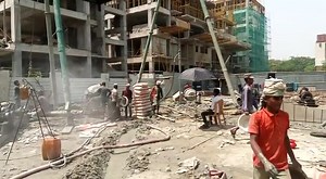 Piling is a deep foundation construction technique used to transmit building load to deep strong strata underground. The strong strata can be a hard bedrock or a compact soil bed. Piles are usually circular or square shape cross-section columns of reinforced concrete, timber, steel-concrete composite materials. We are determined to maintain the quality of work. Our Ongoing Constructions Project in Bashundhara R/A. #Join Us: 01404444788 #fortressrealestate #constructionsite | Fortress Real Estate