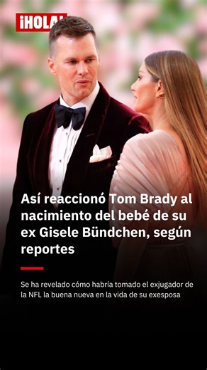 HOLA! USA on Instagram: "Gisele Bündchen acaba de iniciar una nueva etapa en su vida como mamá, pues el pasado 5 de febrero se dio a conocer el nacimiento de su tercer bebé, y el primero con su actual pareja Joaquim Valente. Mientras la modelo brasileña se anima a compartir detalles sobre este feliz acontecimiento, se ha revelado la supuesta reacción de su exesposo Tom Brady, quien es además el padre de sus hijos mayores. 🔗 Link en bio para más."