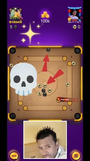 Hard Situation 🥵 Release 💀 Gaming Yash 🔥 #gamingyash #carrompool