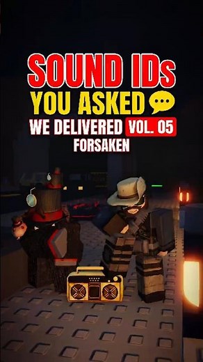 Forsaken HIT & KILL sound IDs YOU asked for — Vol. 05 #shorts #forsaken #roblox #forsakenroblox