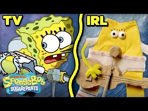 Ripped Pants IRL + MORE Music Videos! 🎵 | Squidward's Tiki Land, Jellyfishing Song