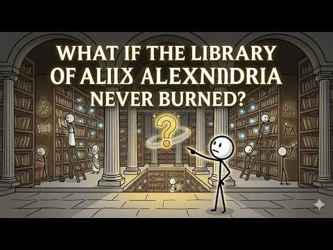 #what If The Library of Alexandria Never Burned? | The Knowledge Humanity Lost #history #facts