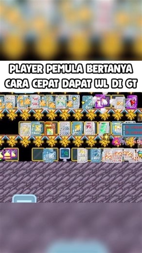 Player Pemula Bertanya Cara Cepat Dapat WL Di Growtopia - #shorts