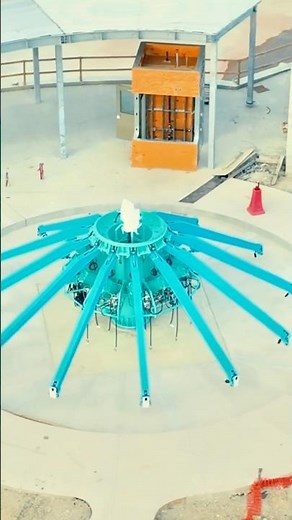 [4K #Drone #POV] #spongebob Zamperla Aero Jet 12 Kids Ride Installed #Bikini Bottom | #new #shorts