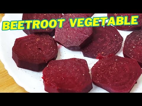 Boiled Beetroot Recipe | Chukandar Sabzi | Easy Vegetable Recipe
