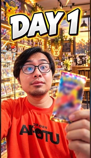 I'm Ripping 1 Pokémon Pack a Day Until I Open My Own Card Shop — Day 1