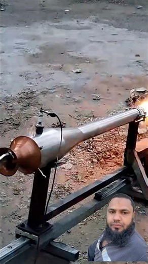 DIY Pulse jet engine model#pulse #pulsejet #enginemodel #jetengine #rocketengine #engine #diy