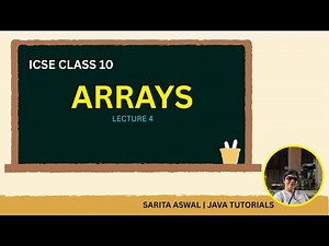 ICSE Class 10 Java | Array Mastery Lec 4: Linear Search with Multiple Arrays