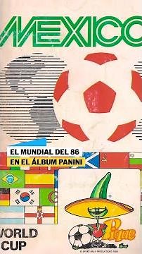 Así era el ÁLBUM PANINI del MUNDIAL DEL 86 #shorts