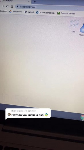 Reply to @juliateel ￼ how to make a fish in Little alchemy #ForYouPage #fyp #LittleAlchemy #Fish￼
