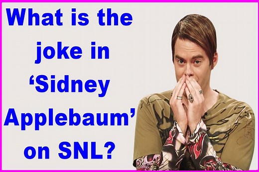 What is the joke in 'Sidney Applebaum' on SNL? (2024) - Make Easy Life