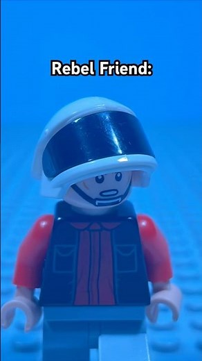 Rebel friend is the 🐐 #thecompletesaga #lego #starwars #stopmotion