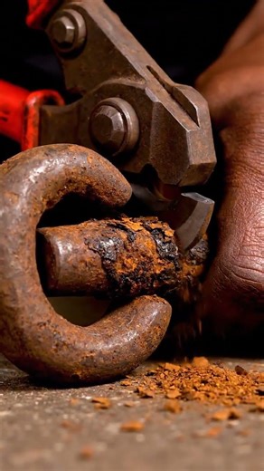 Thick Rusted Clevis Pin 🤯 Tight Pressure Until It Breaks ASMR