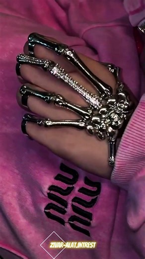 Viral Skeleton Hand Jewelry 😱 | Gothic Rings You Must See #viral #shorts #jewellery #fyp