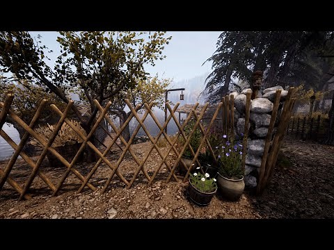 Medieval Dynasty - How to build fences and torch holders