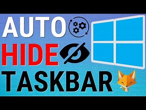 Windows 11: How To Auto Hide Task Bar