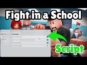 Fight in a School Script | Auto Aim, Auto Click, Pastebin