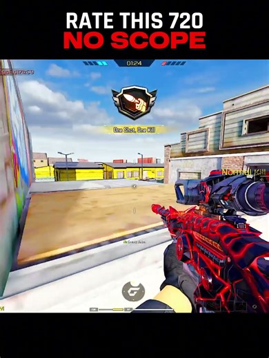 Rate this No Scope 1-10 #codm #callofdutymobile #codmobile #shorts #viral #trending