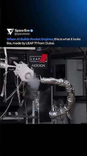 LEAP 71 uses physics driven algorithms to autonomously design rocket engines.