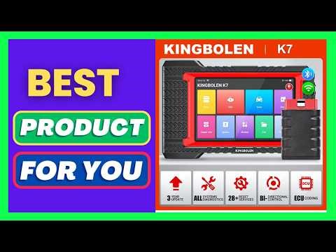 KINGBOLEN K7 OBD2 Scanner Bluetooth: 3 Year Fr-ee Update, 2025