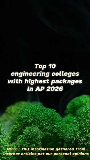 top 10 highest package engineering colleges in ap 2026 #CareerGoals#PlacementSeason#FutureEngineers