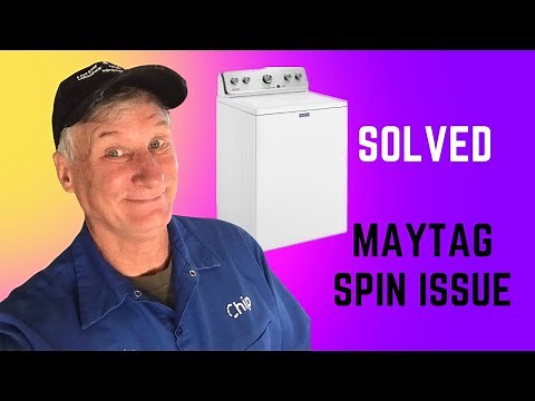 How To Fix a Non-Spinning Maytag Washer: Lid Lock, Agitator & Tub Hub Replacement