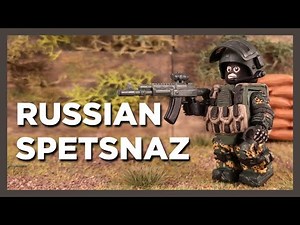 LEGO Custom Soldier - Russian Spetsnaz FSB Alpha Group