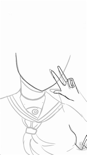 ibuki drawing! its meh.. #art #artist #ibukimioda #danganronpa #danganronpaedit #ibispaintx #artist