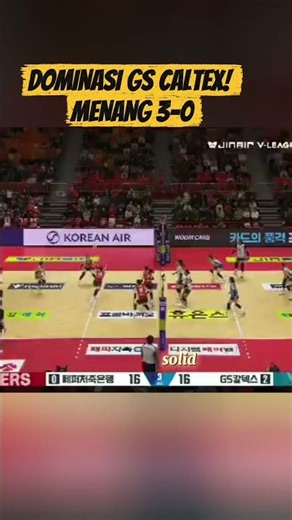 GS Caltex Dominate AI Peppers 3–0 🔥 V-League Korea Highlights