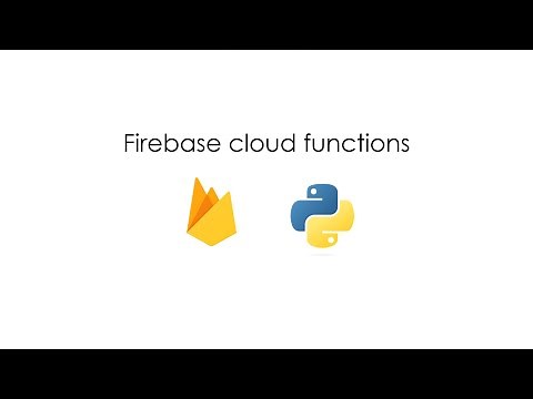Firebase cloud functions Python English