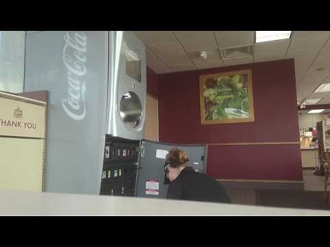 Changing a Cartridge on a Coca-Cola Freestyle Vending Machine
