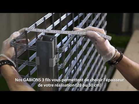 Clôture Gabion Design