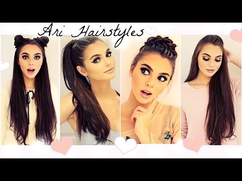 Ariana Grande Hairstyles | Easy & Fast Back To School Looks