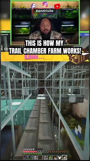 30K views · 224 reactions | This is how my Trial Chamber farm works #minecraft #shorts #reels #clips #SMP #minecraftshorts | Kendrisite | Facebook