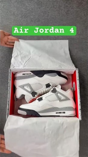 Air Jordan 4 White Cement Unboxing | All Box Extras Revealed #Jordan4WhiteCement #AJ4Unboxing