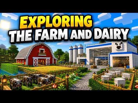Minecraft - Exploring the Farm And Dairy