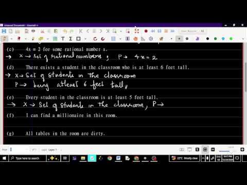 Exercise 1.2.3 Solutions || Statements and Logic