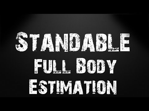 Standable: Full Body Estimation is incredible! (HP Reverb G2 Demo)