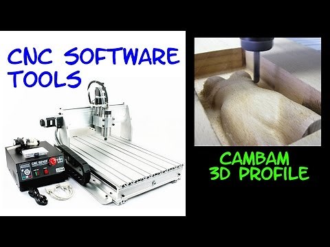 CAMBAM : 3D milling with 2 FACES profile - part 1
