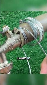 Une astuce de plomberie ingénieuse !! #bricolage #astuce #artisan #plomberie