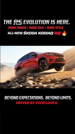 All-New Skoda Kodiaq RS 2026 |Beyond Expectations, Beyond Limits!|More Power, More Tech, More Style!