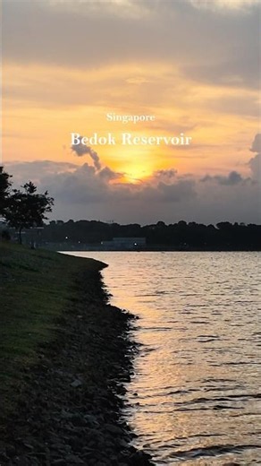 Bedok Reservoir, Singapore #singapore #sunset #placestovisit