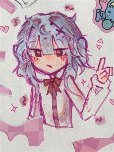 How I color my art | #art