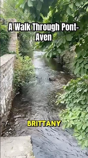 A Walk Through Pont-Aven in Brittany, France #americaninfrance #bretagne #bretagnetourisme