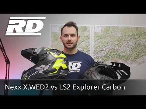 Adventure Helme im Vergleich - NEXX X.WED2 vs LS2 MX701 Explorer Carbon