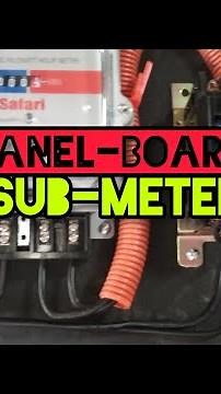 Panel Board and Sub Meter Tips