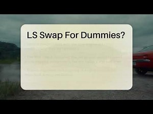LS Swap For Dummies? - Car Performance Pros