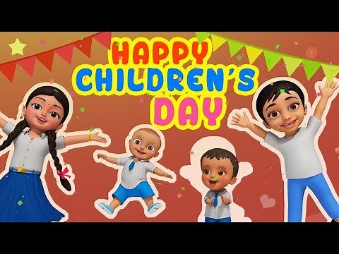 Happy Children's Day | Hindi Rhymes for Children | Infobells